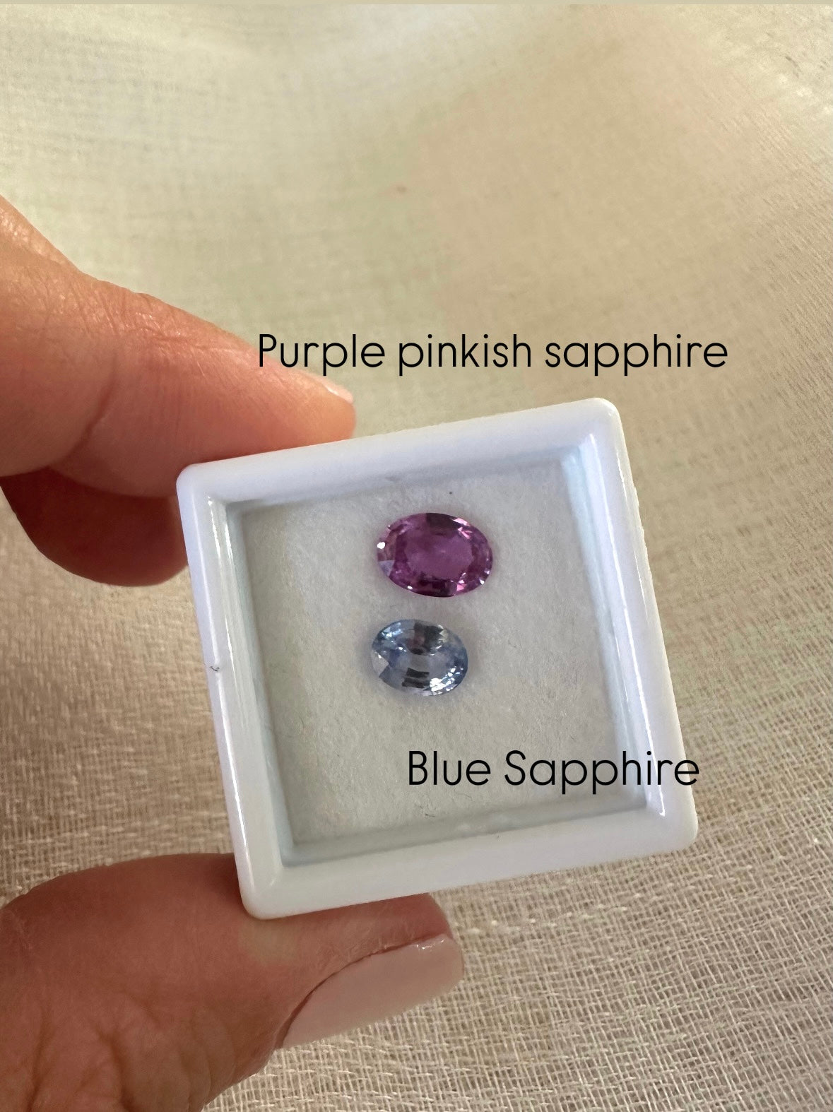 Oval halo pendant with a custom center gemstone available on request