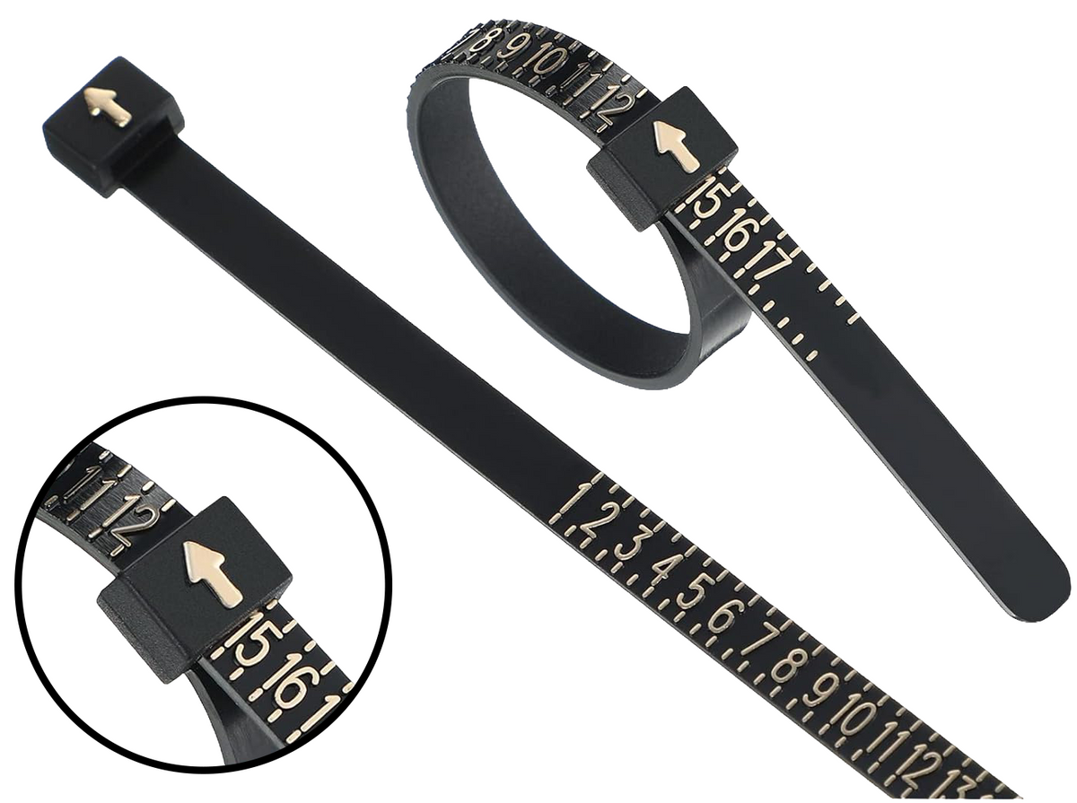 Free Ring Sizer - Plastic Ring Sizing Tool | Ella Creations Jewelry